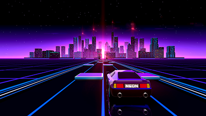 Neon Drive screenshot